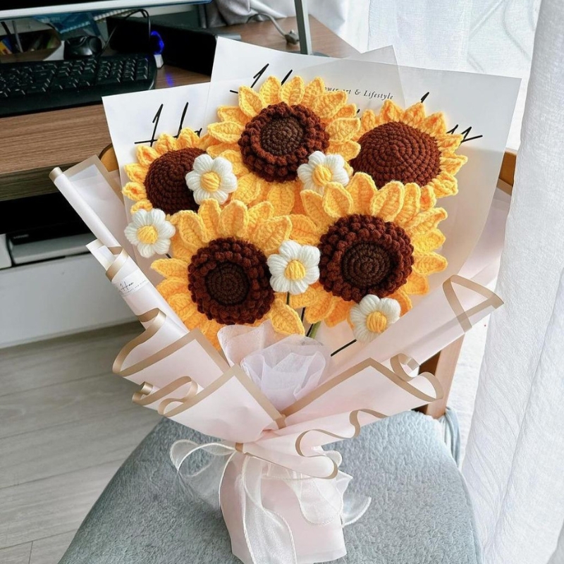 Hoa hướng dương handmade